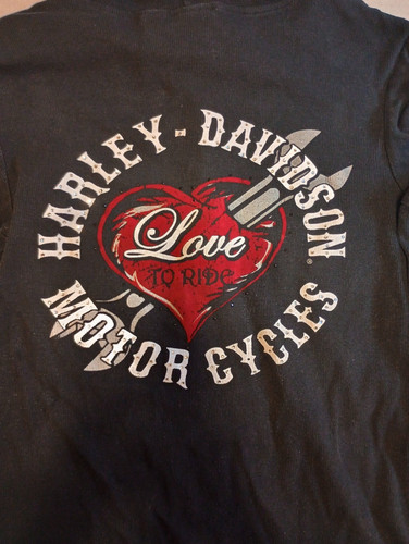 Ladies harley davidson love - ladies,
